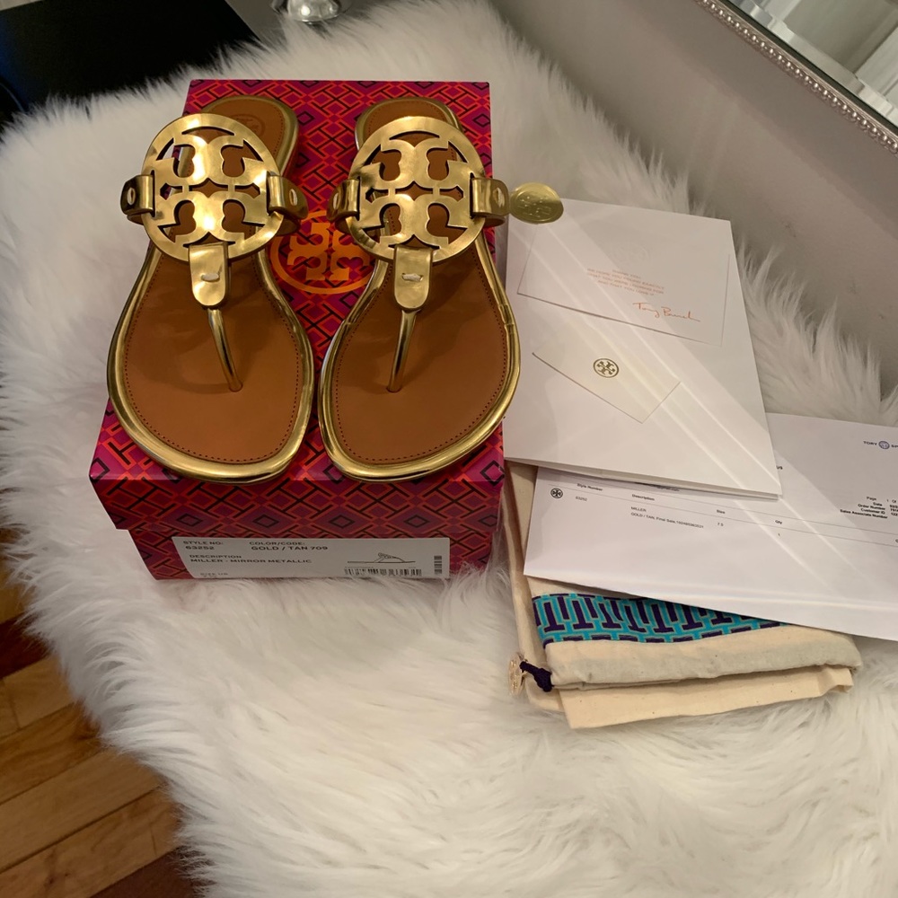 Brand new Tory Burch Miller Sandal.  Sz 7.5